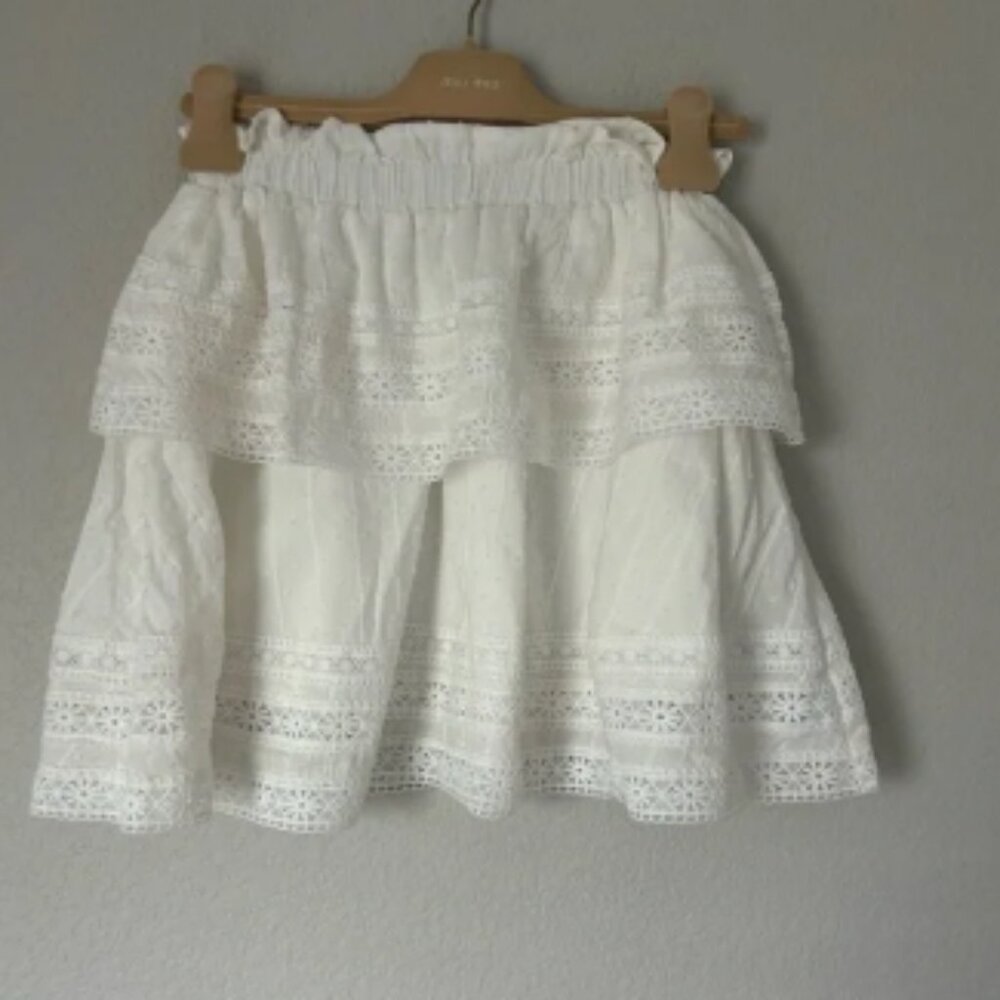 Tuckernuck The Skirt by Rochelle Behrens in White Lace